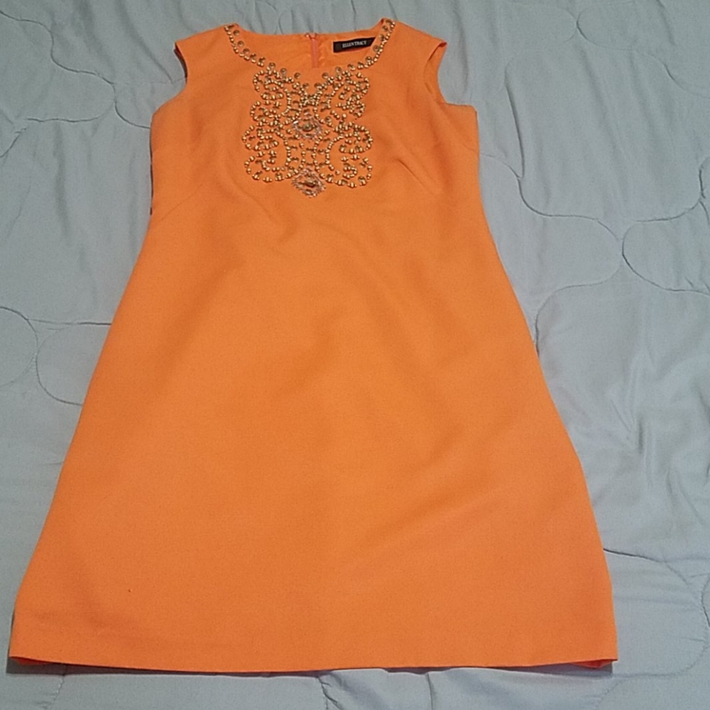 Orange dress